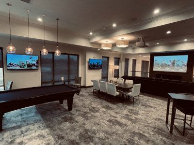 Game Room with Seating and TV