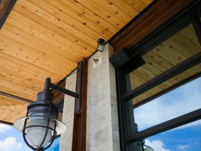 Outdoor Speaker near Window